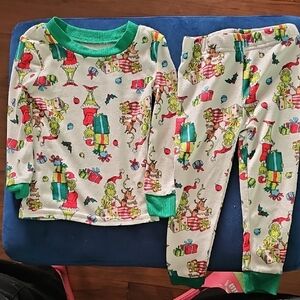 Grinch Kids Holiday Pajama Set